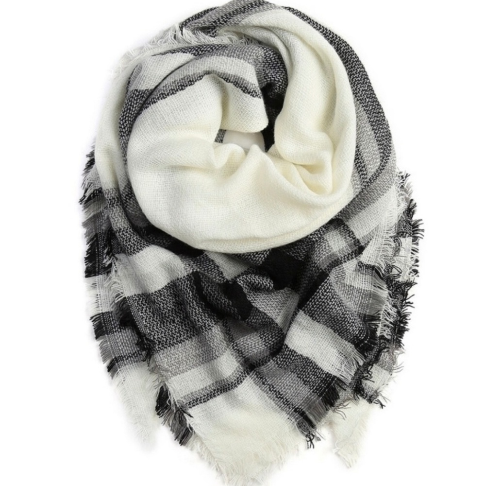 Soft Plaid Scarf 🍁❄️☔